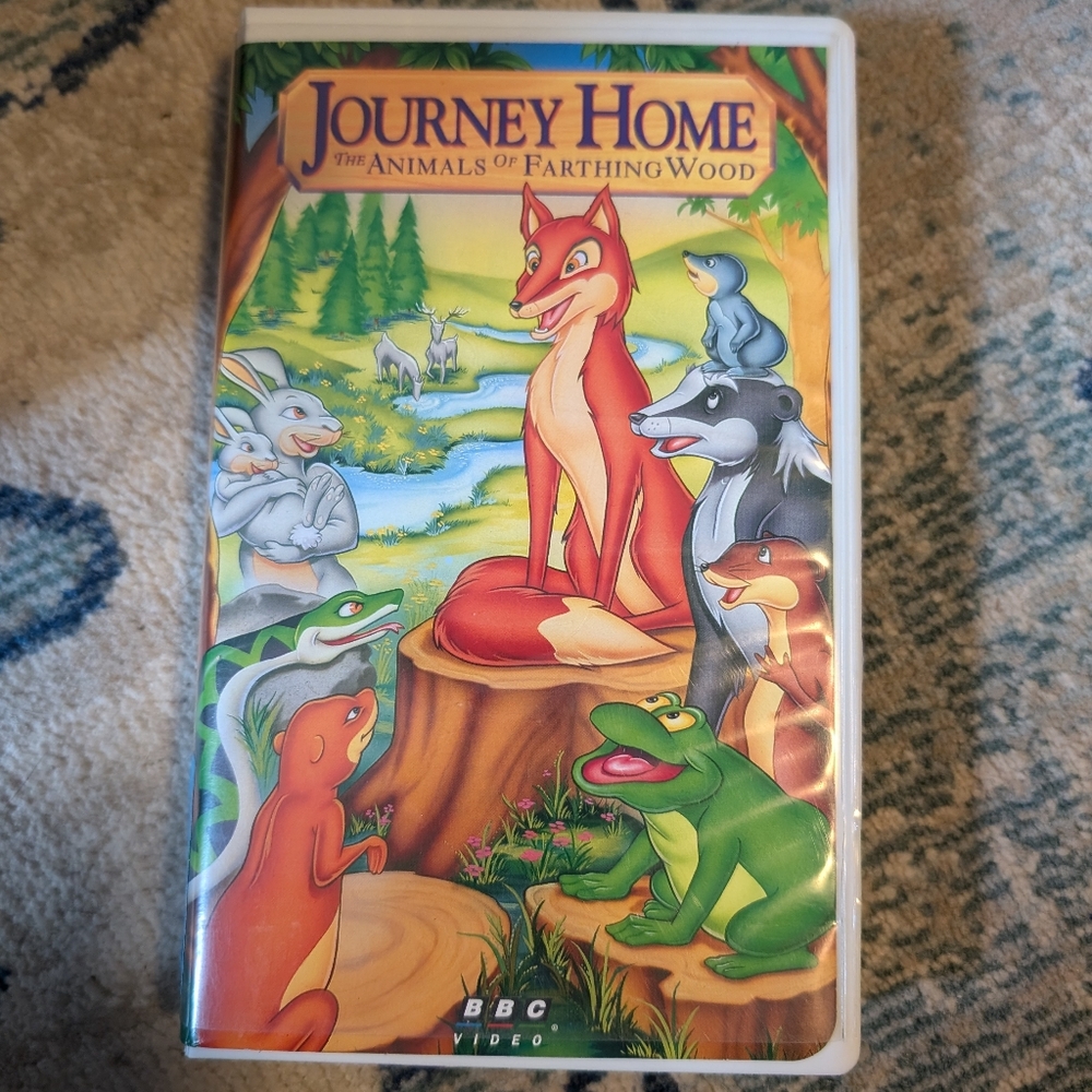 Journey Home: The Animals of Farthing Woods 1996 VHS Tape